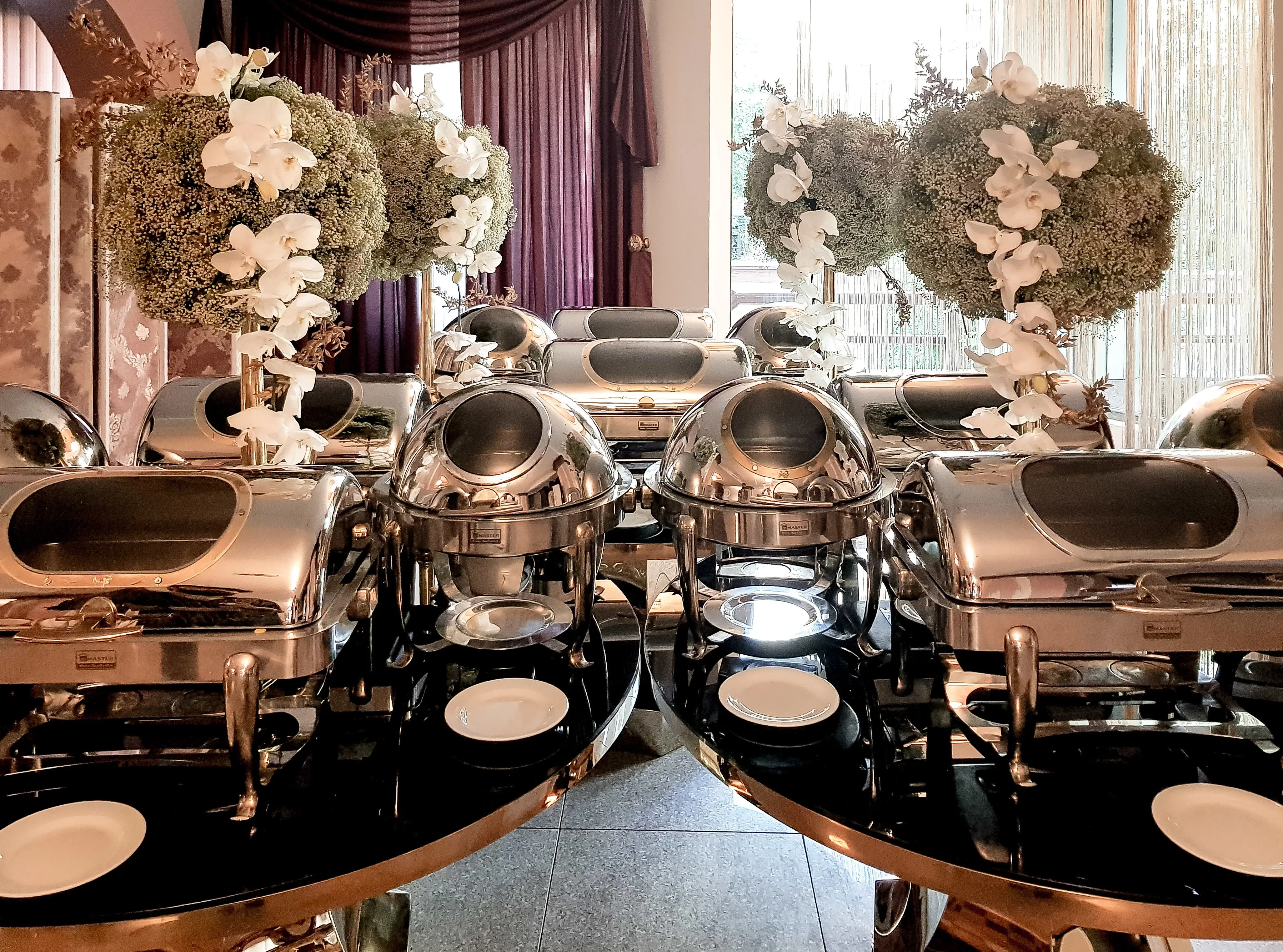 منوهای غذا و خدمات